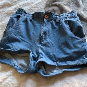 Paperbag Mom Shorts